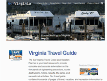 Tablet Screenshot of go-virginia.com